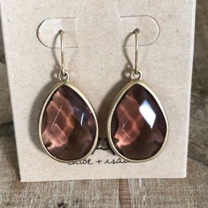Tear drop earrings
